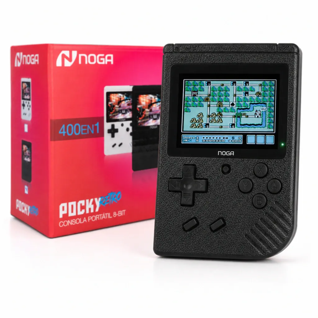 CONSOLA DE MANO POKY 400 IN 1 AZ, foto 1 de 3