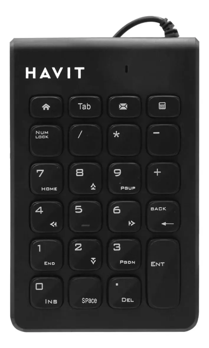 TECLADO NUMERICO USB HAVIT KB223 | 23 TECLAS, foto 1 de 3