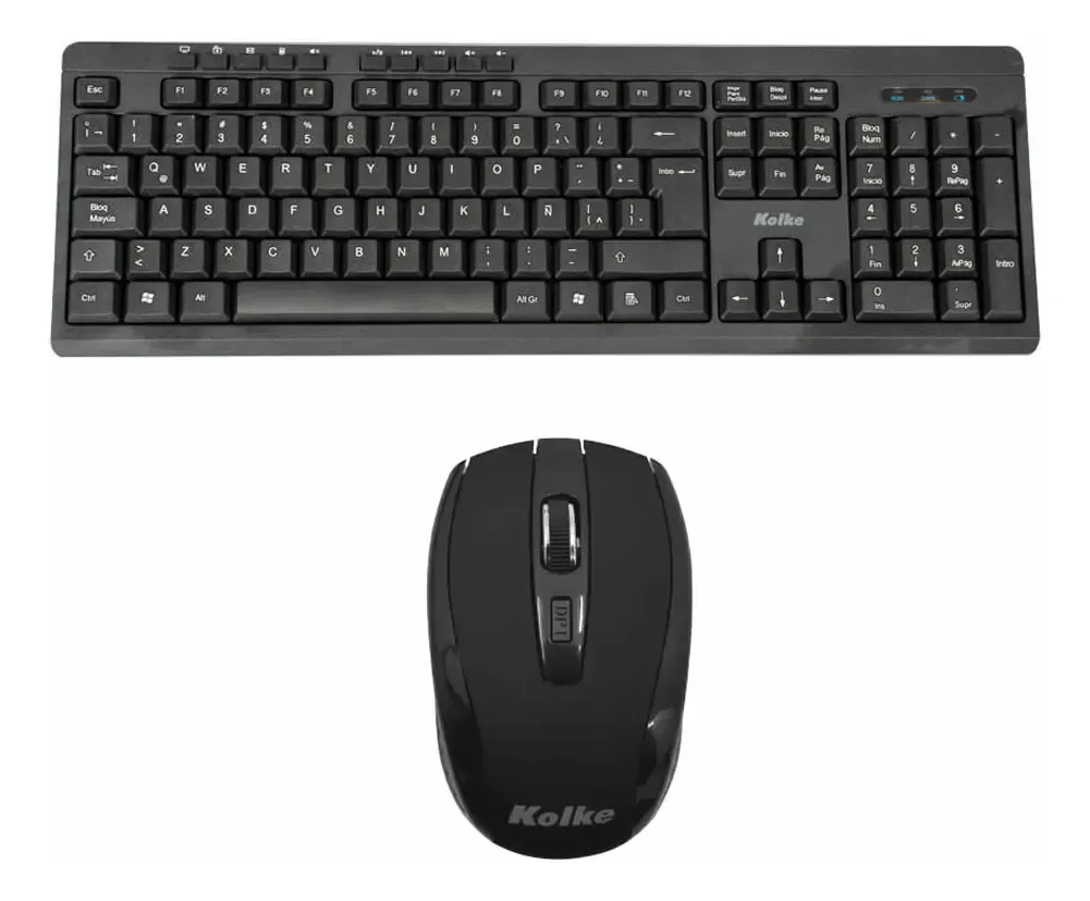 TECLADO INALAMBRICO KEK 195, foto 1 de 3