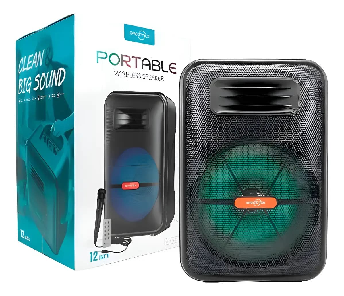 PARLANTE 12" KARAOKE CLEAN BIG SOUND, foto 1 de 2