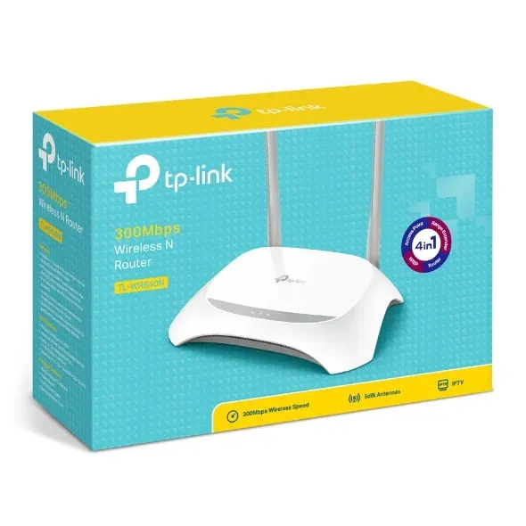 ROUTER TL-WR840N ROU WI 300MBPS N 2 ANTENAS FIJAS, foto 1 de 3