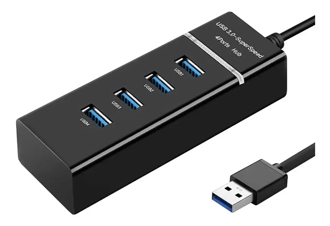 HUB USB 3.0 4 PUERTOS, foto 1 de 4