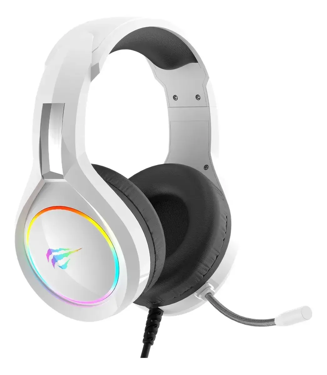 AURICULARES GAMER HAVIT GAMER H2232D NEGRO CON LUZ RGB LED NG, foto 1 de 3