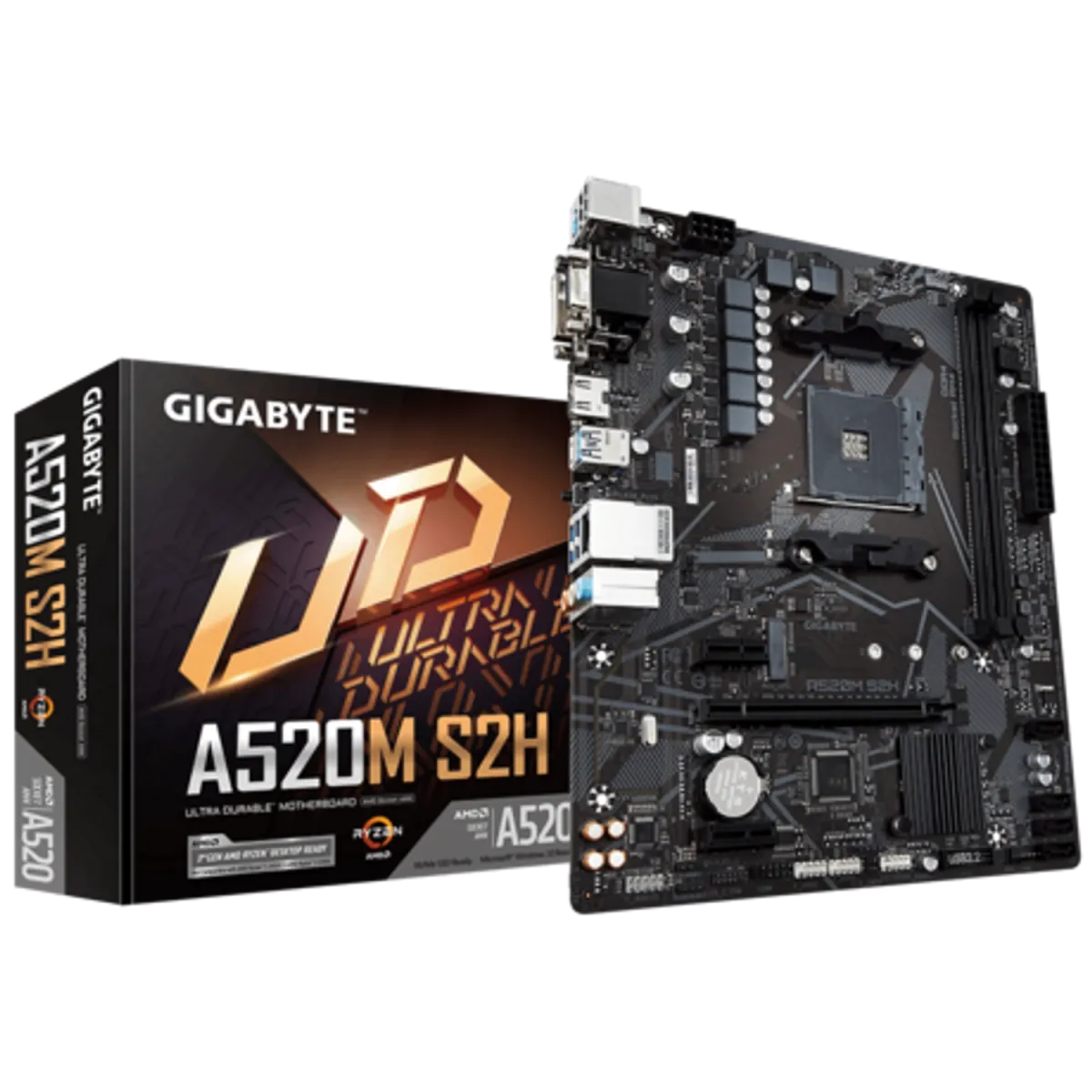 Motherboard GIGABYTE A520M S2H Ultra Durable AM4 DDR4