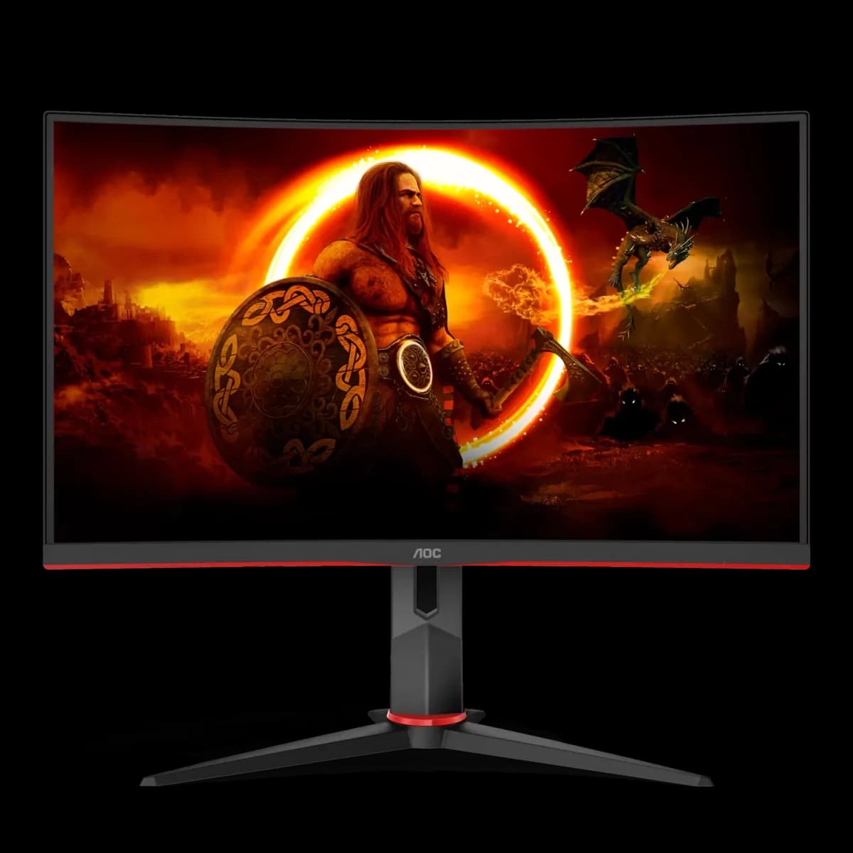 Monitor AOC C24G2 23,6" VA FHD (1920 x 1080) 165Hz 1ms Curved Gaming Ficha USA