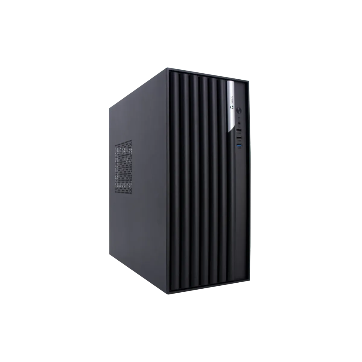 Gabinete Teros TE-1036S Mid Tower c/Fuente 250W Black