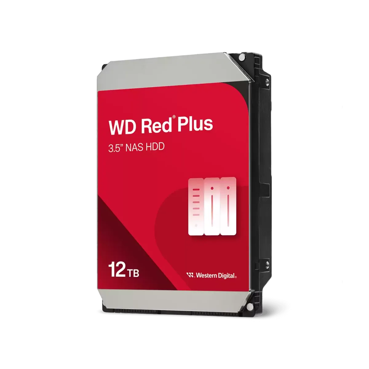 Disco Interno HDD WESTERN DIGITAL Red Plus 12TB 3.5" SATA 3.0 7200rpm