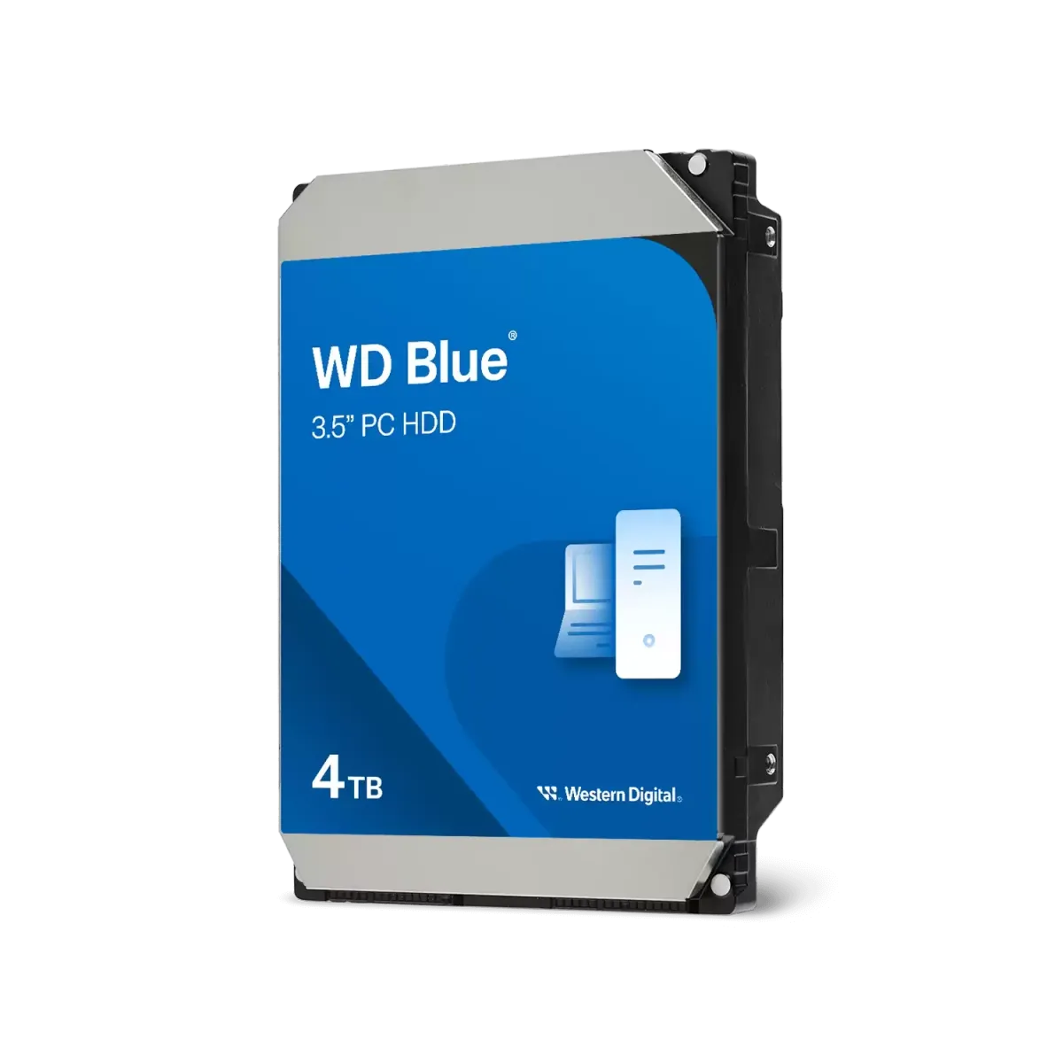 Disco Interno HDD WESTERN DIGITAL Blue 4TB 3.5" SATA 3.0 5400rpm
