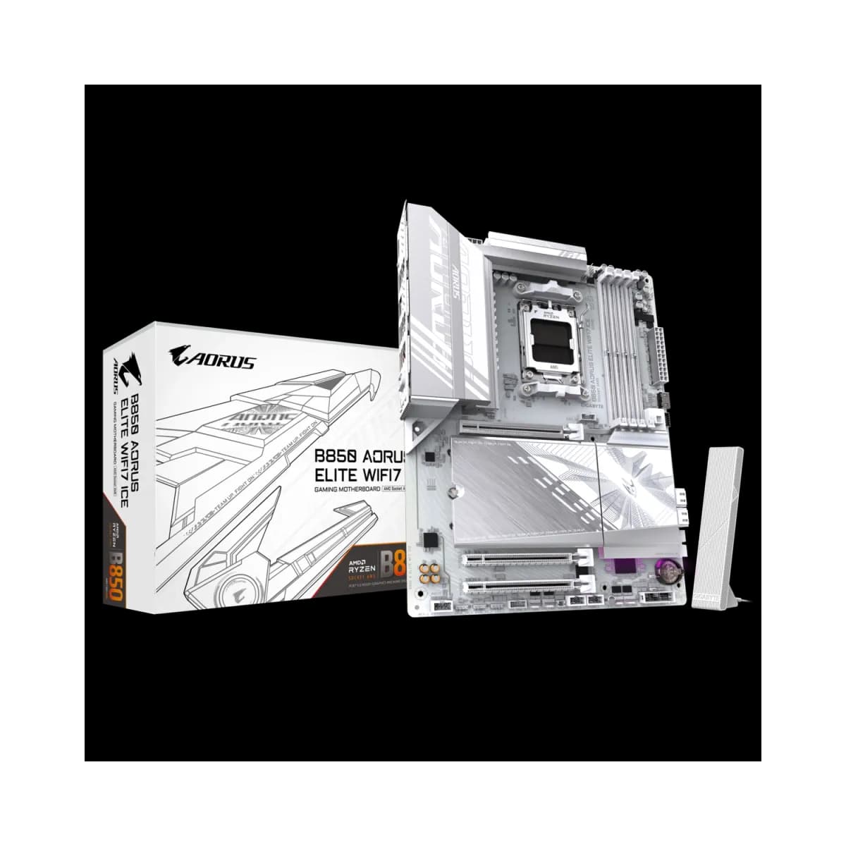 Motherboard GIGABYTE B850 AORUS ELITE WIFI7 ICE AM5 DDR5