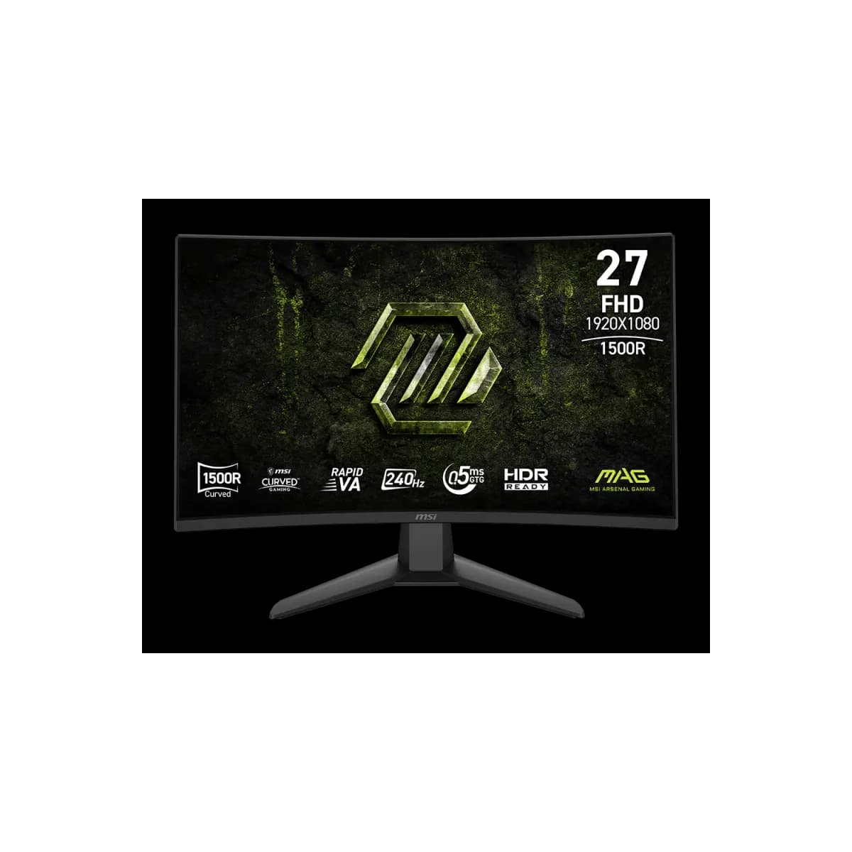 Monitor MSI MAG 274CF X24 27" VA FHD 240Hz 0.5ms Curved Ficha USA