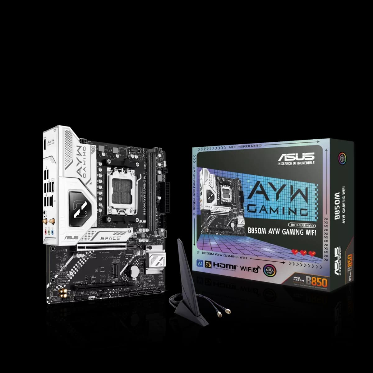 Motherboard ASUS B850M AYW GAMING WIFI AM5 DDR5