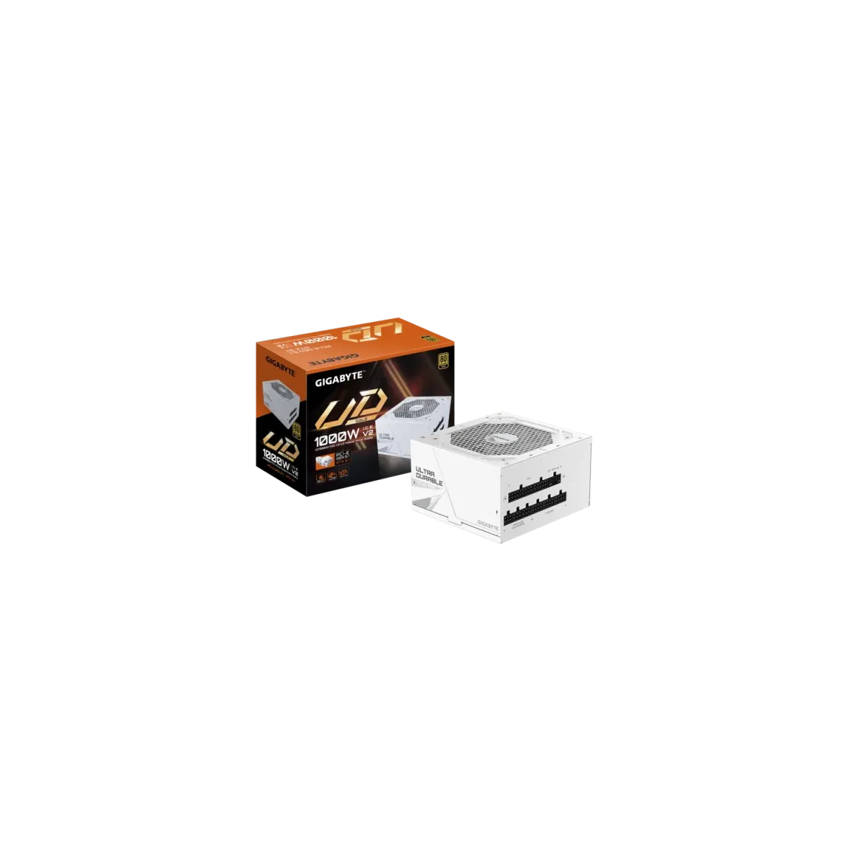 Fuente GIGABYTE UD1000GM PG5 V2 ICE 80 Plus Gold Modular