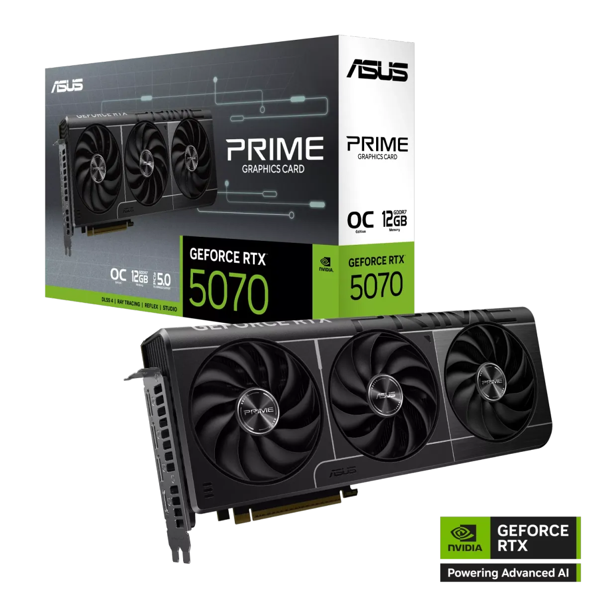 Placa de Video ASUS NVIDIA GeForce PRIME RTX5070 O