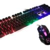 Kit Gamer Teclado Retroiluminado + Mouse Gtc Cbg-015 Once