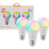 Lamparita Smart Nexxt RGB Wifi 220V E26/27 60w x 3