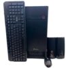 Kit Gabinete Pc + Fuente 500w + Teclado Mouse Y Parlante