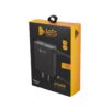 CARGADOR 220V LETS MOD08 – 4,4 A – 1 USB C/CABLE V8 – NEGRO