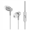 Auriculares HS-M360 con micrófono Plateado