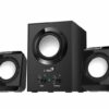 Parlantes Genius Sw-2.1 300 Black 10w Con Subwoofer