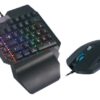 Kit NKB-AK75 // COMBO GAMER RGB TECLADO DE MANO + MOUSE