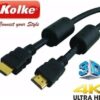 Cable Hdmi -hdmi Kolke Doble Filtro 1.20 Mts 1080/ 4k