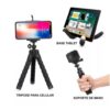 Tripode Celular Flexible + Adaptador Camara Selfie Kit
