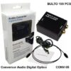 Conversor Audio Digital A Analogico Coaxial Optico A Rca