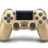 Joystick Inalámbrico Sony PlayStation Dualshock 4 PS4 Jet Black Dorado