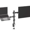 Soporte Doble Brazo para Notebook y Monitor KVS-599